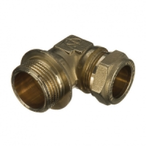 Primaflow Brass Compression Male Elbow - 3/4in X 22mm £2.90