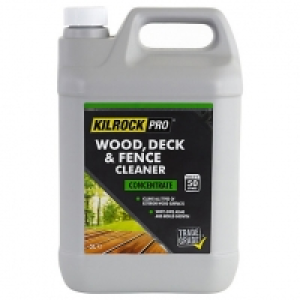 KilrockPRO Wood, Deck & Fence Cleaner - 5L £12.00