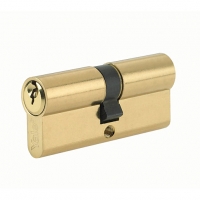 Wickes  Yale P-ED3540-PB Euro Profile Cylinder Lock - Brass 35 x 10 