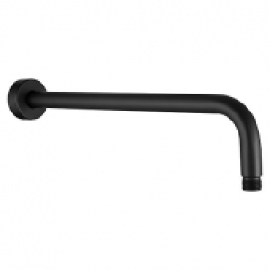 Bristan Round Wall Mounted Black Shower Arm - 370mm £44.00