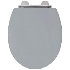 Croydex Lugano Flexi Fix Grey Toilet Seat £25.00
