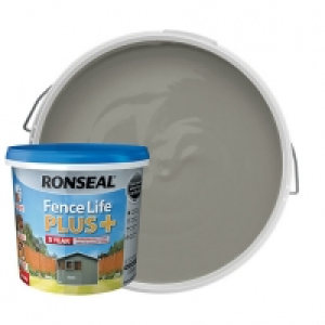 Ronseal Fence Life Plus Matt Shed & Fence Treatment - Slate