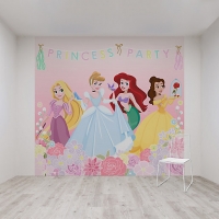 Wickes  Princess Party Wall Mural 3m x 2.8m
