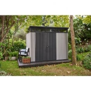 Keter Artisan 9 x 7ft Double Door Pent Outdoor Plastic Garde £1,330.00