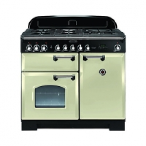 Rangemaster Classic Deluxe 100cm Induction Range Cooker - Cr