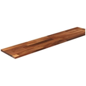 Wickes  European Walnut Shelf 1200x230x27mm