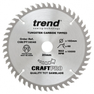Trend CSB/16048 48 Teeth Fine Cut Craft Plunge or Circular S £16.00
