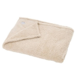 Snuggle Fleece Throw - 130x180cm - Latte £18.00