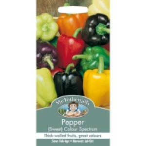 Mr. Fothergills Sweet Pepper Colour Spectrum (Capsicum Annu £2.55