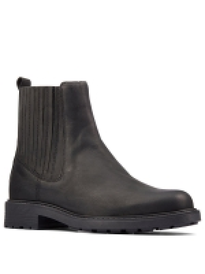 LittleWoods Clarks Wide Fit Orinoco2 Mid Chelsea Ankle Boot