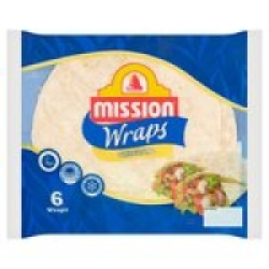 Mission Deli Plain Tortilla Wraps £1.00