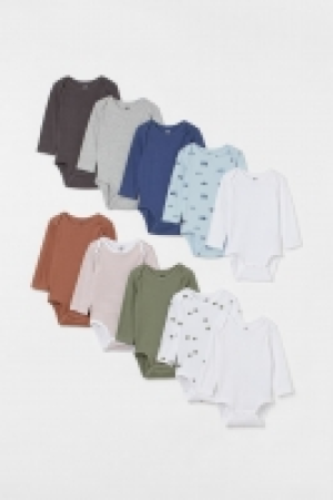 10-pack long-sleeved bodysuits £20.00