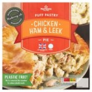 Morrisons  Morrisons Puff Pastry Chicken, Ham & Leek Pie