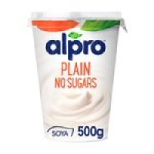 Alpro Plain No Sugars Yoghurt Alternative  £1.25