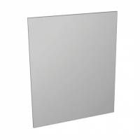 Wickes  Wickes Orlando Grey Gloss Slab Appliance Door (B) - 600 x 73