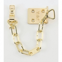 Wickes  Yale V-WS6-EB High Security Door Chain - Brass