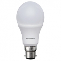 Wickes  Sylvania LED GLS Non Dimmable Frosted B22 Light Bulbs - 8.5W