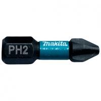 Wickes  Makita B-63616 Impact Black Screwdriver Bit PH2 - 25mm - Pac