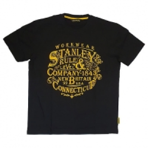 Stanley Retro Print T-shirt Black - Size M £5.00