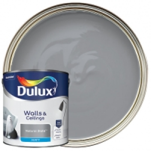 Dulux Matt Emulsion Paint - Natural Slate - 2.5L £17.00