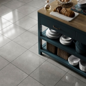 Wickes  Wickes Rockford Grey Lappato Glazed Porcelain Wall & Floor T