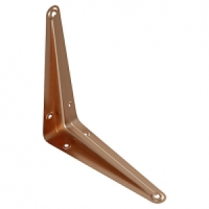 Wickes  London Bright Copper Shelving Bracket - 100 x 75mm