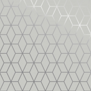 Superfresco Easy White Prism Wallpaper - 10m £17.00