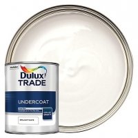Wickes  Dulux Trade Undercoat Paint - Brilliant White -1L