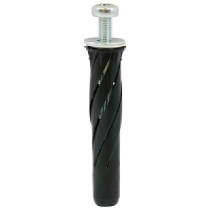 Timco Multi-fix Stella Fixings Black M5 X 90mm 25 Pack
