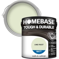 Homebase Homebase Paint Homebase Tough & Durable Matt Paint - Lime Frost 2.5L
