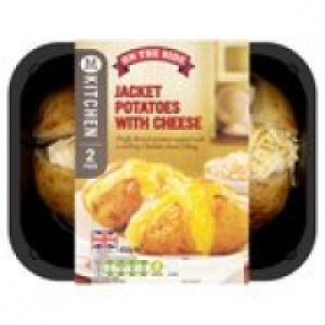 M Kitchen 2 Jacket Potatoes with Cheese