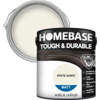 Homebase Homebase Paint Homebase Tough & Durable Matt Paint - White Sands 2.5L