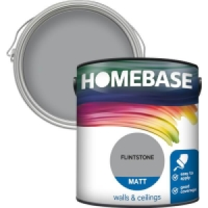 Homebase Matt Paint - Flinstone 2.5L £15.00