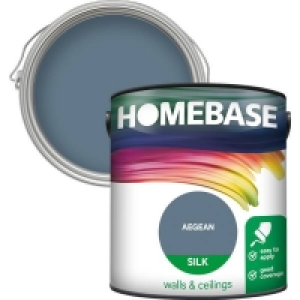 Homebase Silk Paint - Aegean 2.5L £15.00