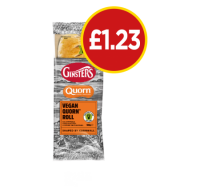 Budgens  Ginsters Vegan Quorn Sausage Roll