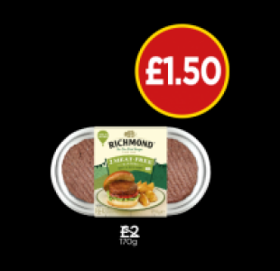Richmond Meat Free Burgers