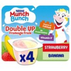 Munch Bunch Double Up Strawberry & Banana Fromage Frais