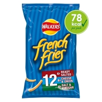 Iceland  Walkers French Fries Variety Multipack Snacks 12x18g