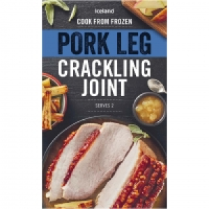 Iceland Pork Leg Crackling Joint 600g £3.50