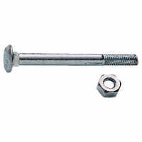 Wickes  Wickes Carriage Bolt Nut & Washer - M12 x 200mm Pack of 2