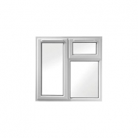 Wickes  Euramax uPVC White Left Side Hung & Top Hung Casement Window