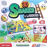 QDStores  3D Snakes & Ladders Board Game