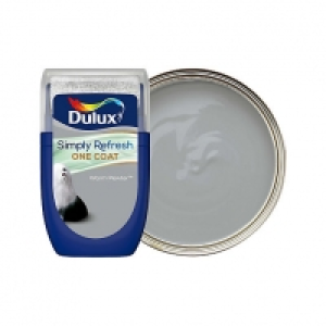 Dulux Simply Refresh One Coat Paint - Warm Pewter Tester Pot £2.00