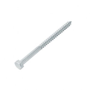 Wickes  Wickes Coach Screws - M8 x 50mm Pack of 10