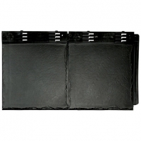 Wickes  Envirotile Plastic Lightweight Anthracite Double Tile - 365 