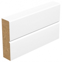 Wickes  V-Groove MDF Architrave - 18 x 69mm x 2.1m - Pack of 5