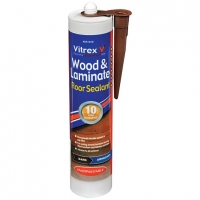 Wickes  Vitrex Flexible Flooring Sealant Dark Oak - 310ml