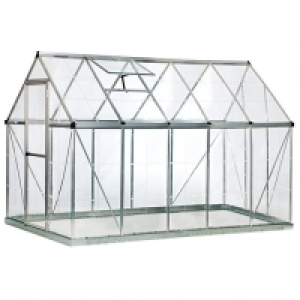 Palram Canopia 6 x 10ft Harmony Large Aluminium Apex Greenho £520.00