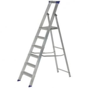 Wickes  Werner MasterTrade 6 Tread Aluminium Platform Stepladder