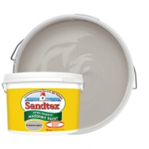 Sandtex Ultra Smooth Masonry Paint - Plymouth Grey 10L £36.00